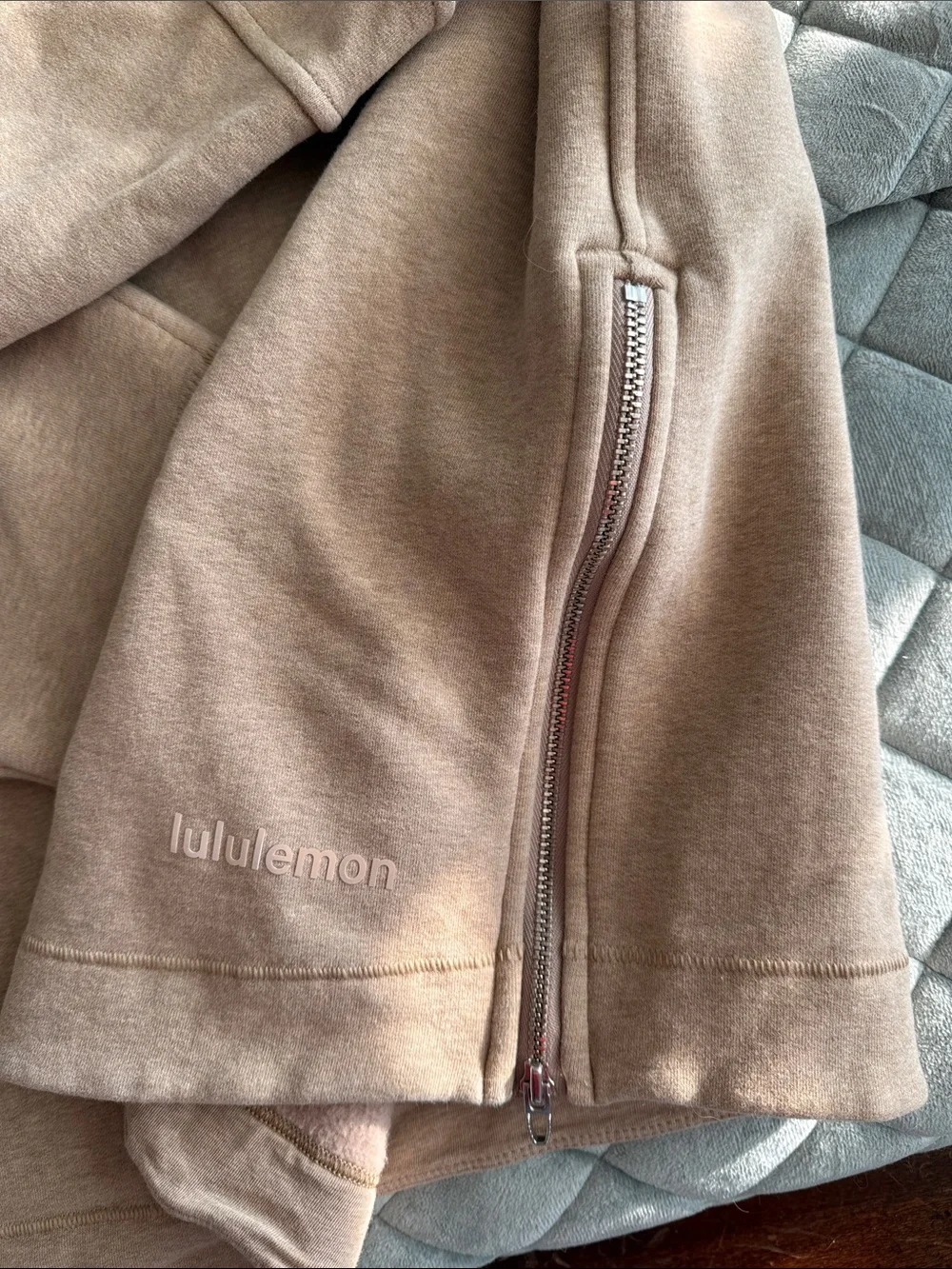 lululemon athletica Crewneck Sweater in Beige